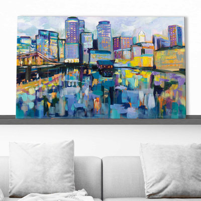 Boston Harbor - Peinture