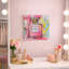 Impression sur toile Floral Chic No.5 - Pink Perfume Pop Art-369210959