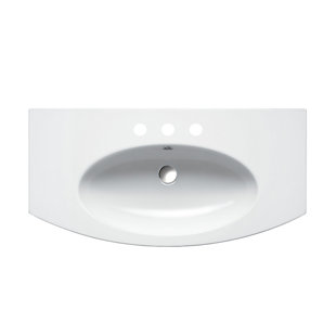 Catalano Velis 20.08'' Fireclay U-Shaped Bathroom Sink