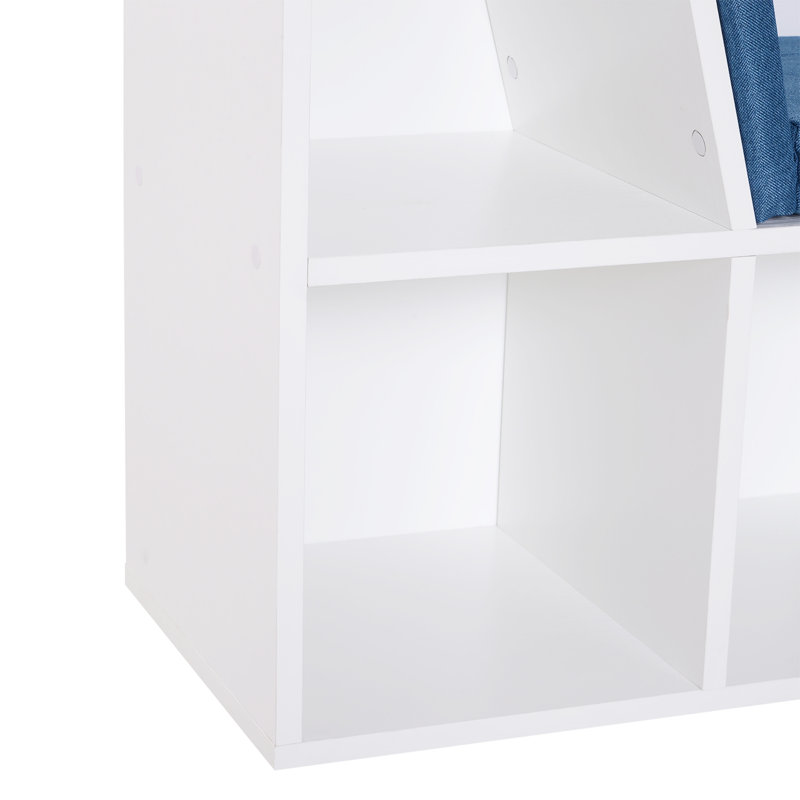 Bibliothèque pour enfants Cirencester H 24 "x l 40,25", Bleu / blanc