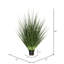 Herbe verte artificielle en pot-24132952