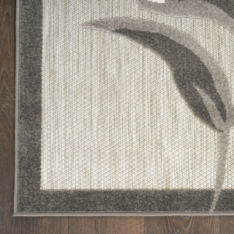 Tapis intérieur / extérieur beige Aloha, Rectangle 7 pi 10 po x 10 pi 6 po