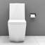 Toilette allongée une pièce Yingze, hauteur de chaise conforme à l'ADA de 16,5 po, double chasse d'eau de 1,1 / 1,6 GPF, siège à fermeture silencieuse, porcelaine à jupe sans couture, blanc-91358195