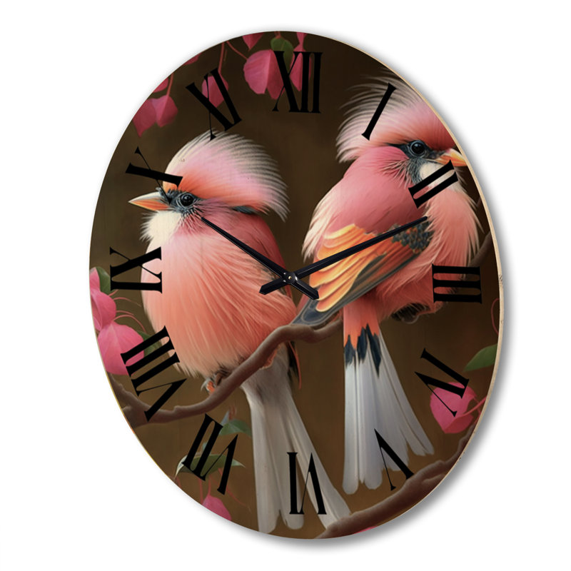 Warrensburg Solid Wood Wall Clock, Extra Large