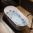 67" X 31.5" Freestanding Soaking Acrylic Bathtub