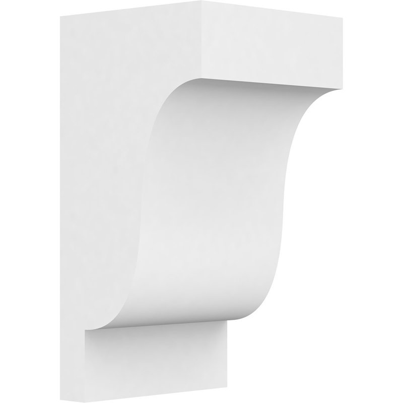 Corbeau en uréthane standard Newport Signature, brun clair apprêté, H 10 po x l 5 po x P 5 po