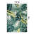 Contemporary Tropical Floral Leaves Non Slip Area Rug-616402921