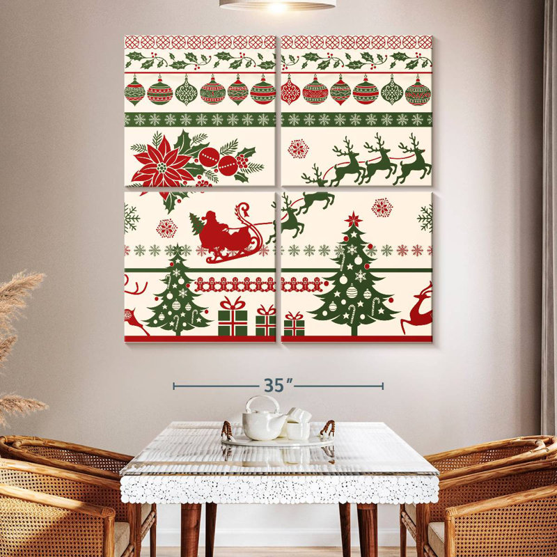 Lelend Christmas Folklore, 50" H x 50" W