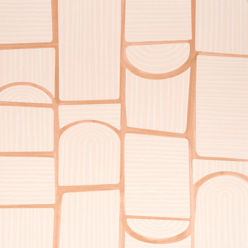 Schumacher x Backdrop Bloomsbury Wallpaper, Light Pink