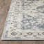 Tapis oriental bleu en polypropylène tissé à la machine Aldonna-478857624