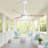 48 Inch Solid Wood Ceiling Fan With Dimmable Light 6 Speed Reversible DC Motor-121071293-121071295