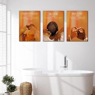 3 Piece Wrapped Canvas Print
