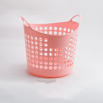 hot sale plastic pink color laundry