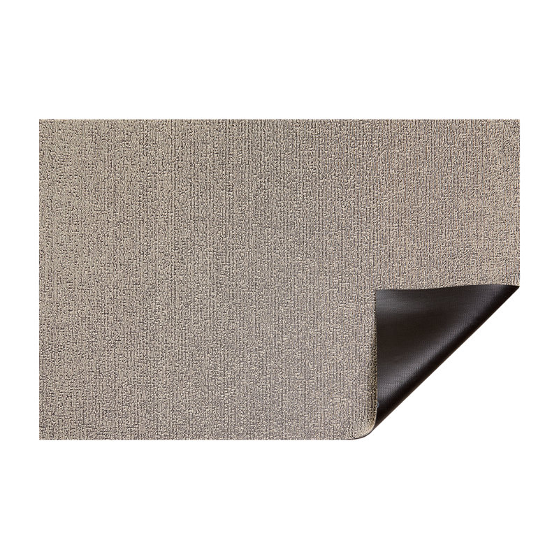 Chilewich Easy Care Heathered Shag Doormat, Gray, 0.27" H x 24" W x 36" D