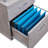 Rolling File Cabinet With Glass Top-414536864