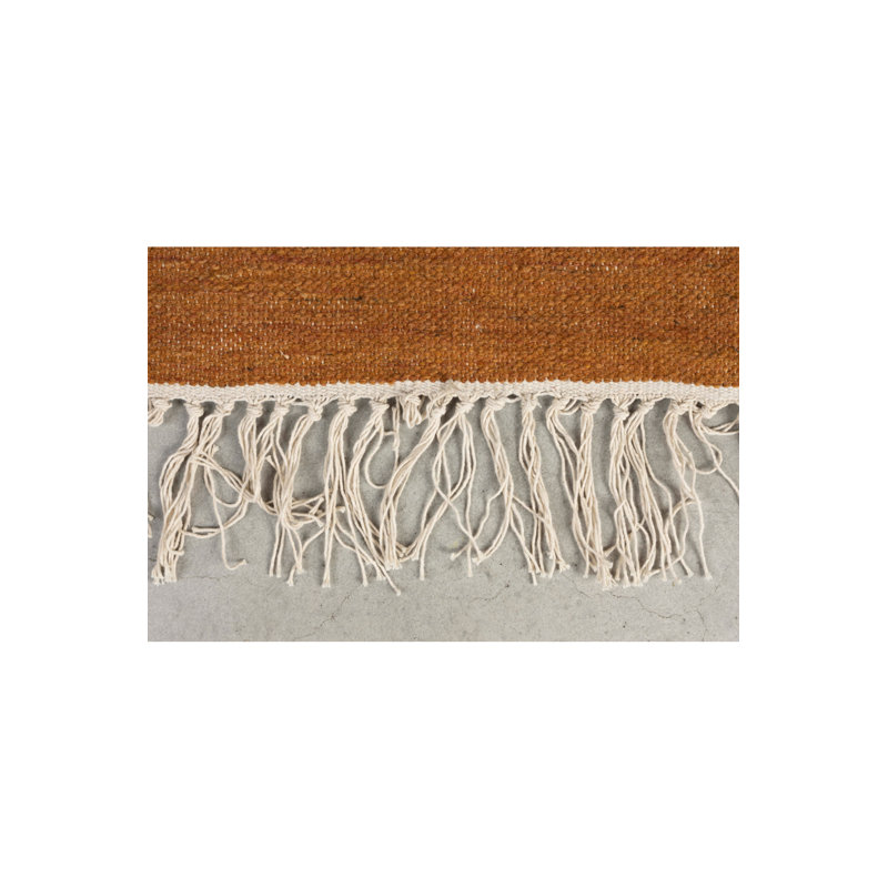 Pavilion Abstract Area Rug in Brown, Rectangle 6'5" x 10'