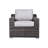 Melanie Fully Assembled Patio Chair with Cushions-1590417595-1590417594