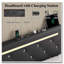 Bed Frame with LED Light and Storage Drawers, PU Upholstered Bed Frame with Adjustable Headboard-1891759758-1891759759