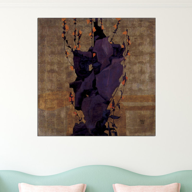 Egon Schiele - Wrapped Canvas Painting, 70cm H x 70cm W x 1.8cm D