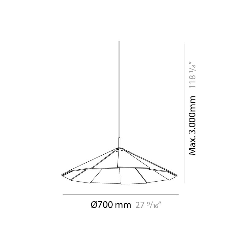 Sepal 1 - Light Cone LED Pendant