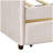 Upholstered daybed Twin Size with Two Drawers and Wood Slat-1981172821