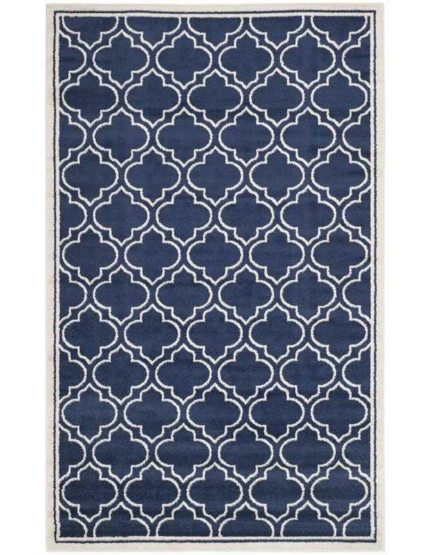 Amherst Performance Geometric Rug, Rectangle 4' x 6'