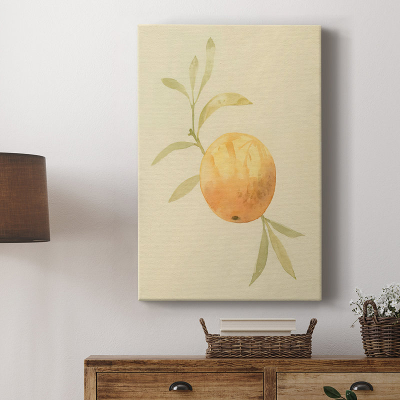 Oranges Dappled IV - galerie sur mesure, H 36 po x l 24 po