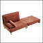 Canapé-lit pliable inclinable, canapé-lit convertible 3-en-1 avec un design moderne Mid-Century, parfait pour les petits espaces et une utilisation multifonctionnelle-2049816378