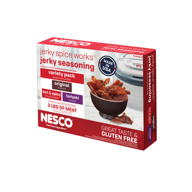 Jerky Spice Works Packets, Multi-Flavor