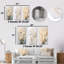 Ensemble de 3 décorations murales en métal Minimalisme-806319029