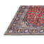 Tapis traditionnel rouge / noir Giasa-1448571765