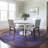 Machine Washable Indoor/Outdoor Xhevrie Purple Rug-1995720569