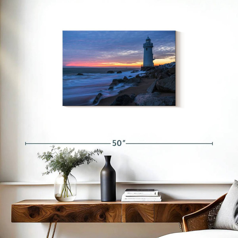 Paysage de phare Aletra, H 20 po x l 30 po