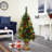 Pine, Pinecone and Berries Artificial Christmas Tree with Urn