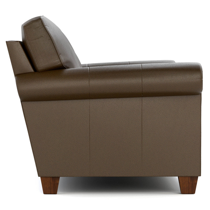 Arlington Sofa, Weston Truffle Genuine Leather