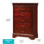 Commode, cerise