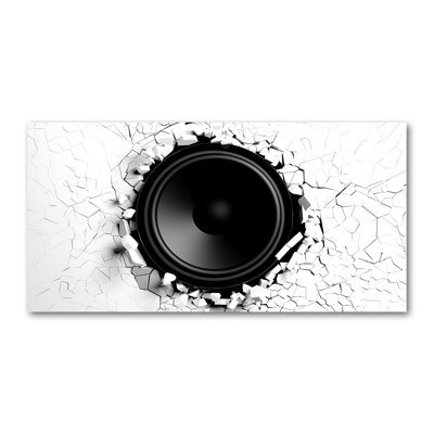Speaker - Wrapped Canvas Print