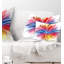 Color Explosion - Coussin décoratif à imprimé abstrait-29842590-89814127