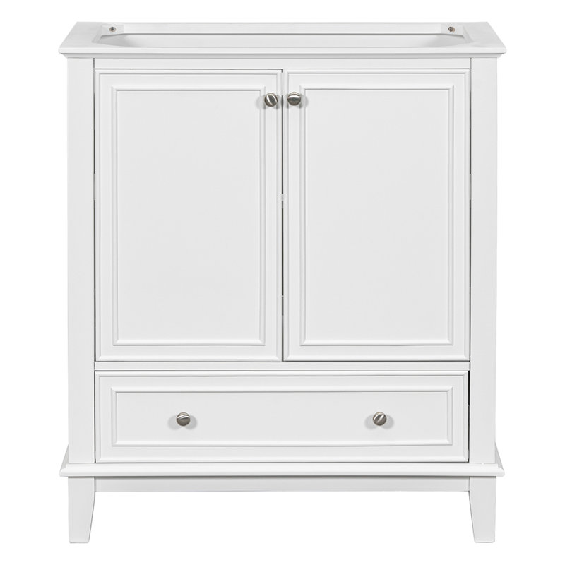 Base de meuble-lavabo simple Mytrell 29,51 seulement, Blanc