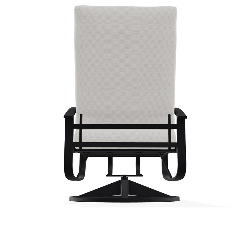 Belle Isle Outdoor Lounge Chair, Black, Black 5D Sunbrella®