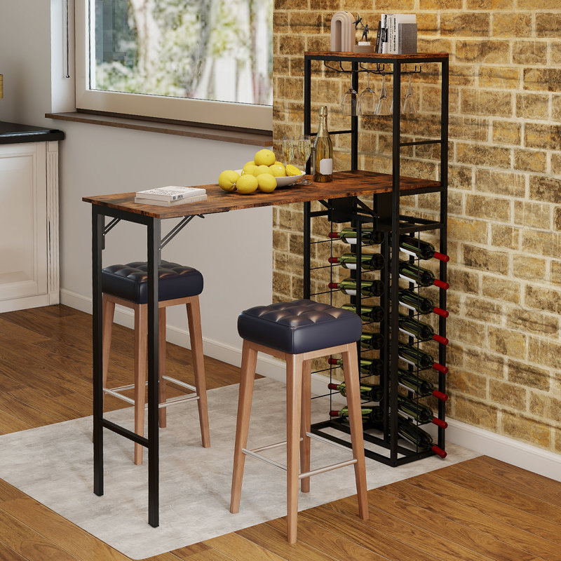 Metal Base Dining Table
