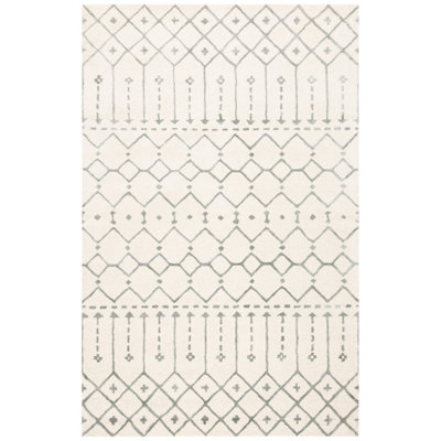 Griffiths Hand Tufted Wool Geometric Rug