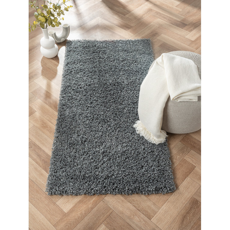 Shaggy Lush dark grey Rug