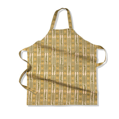 Charlemont Floral Cotton Bib Apron