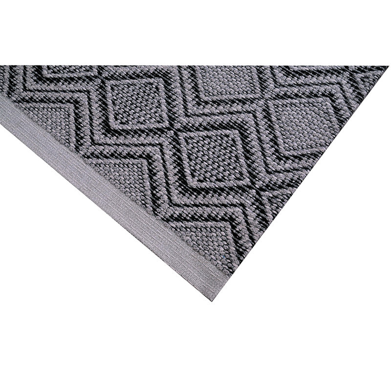 Wool Geometric Area Rug, Rectangle 6' x 9'
