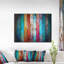 Motif rétro en bois - reproduction d'art-35121674-35121682