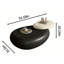Table basse rotative Modern Goose Pebble