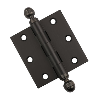 Charnière de porte simple 3 po H x 3 po