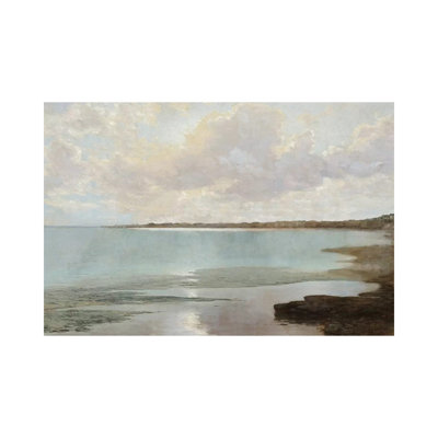 At the Shore 1 Piece Wrapped Canvas Painting