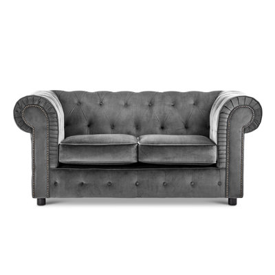 Aaron 2 Seater Velvet Sofa